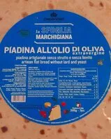 Mängden socker i Piadina all'olio di oliva extravergine