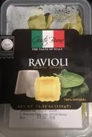 Mängden socker i Ravioli ricotta spinach