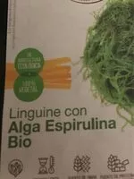 Mängden socker i Linguine con alga espirulina bio