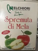 Mängden socker i Spremuta di mela