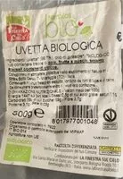 Mängden socker i Uvetta biologica