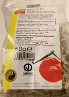 Mängden socker i radice di bardana secca