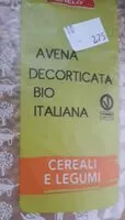 Mängden socker i Avena decorticata bio italiana