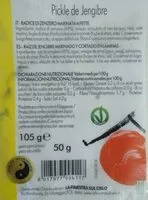 Mängden socker i Pickel de jengibre