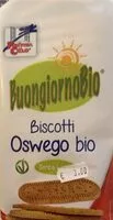 Mängden socker i Biscotti oswego bio