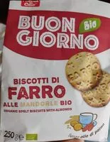 Mängden socker i Biscotti di farro alle mandorle bio