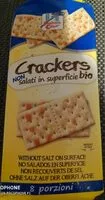 Mängden socker i Crackers non salati in superficie bio