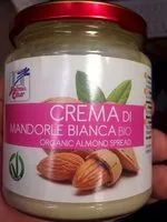 Mängden socker i Crema di mandorle bianca bio