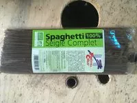 Mängden socker i Spaghetti 100% Seigle Complet 500g