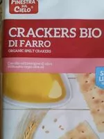 Mängden socker i Crackers bio di farro