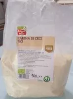 Mängden socker i Farina di ceci bio