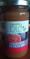 Mängden socker i Composta di fichi bio