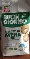 Mängden socker i Biscotti di avena bio