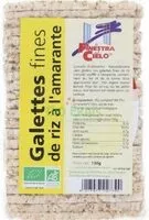 Mängden socker i Epicerie / Epicerie Sucrée / Galettes Riz Et Céréales