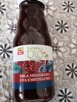 Mängden socker i Semplice bio mela mirtillo ecc.