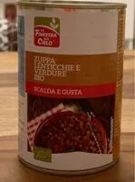 Mängden socker i Zuppa lenticchie e verdure