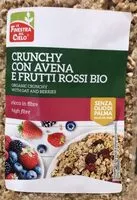 Mängden socker i Crunchy con avena e frutti rossi bio