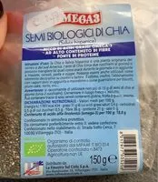 Mängden socker i Semi biologici di chia
