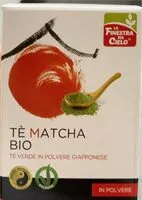 Mängden socker i tè matcha bio