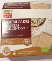 Mängden socker i Legumi cakes crackers