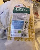 Mängden socker i Quinoa flakes bio