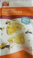Mängden socker i Triangoli con legumi bio