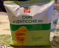 Mängden socker i Chips alle lenticchie bio