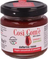 Mängden socker i Cosi'com'e'concentr. di Datterino GR. 90