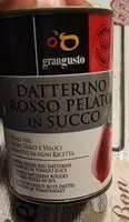 Mängden socker i Datterino rosso pelato in succo