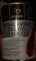 Mängden socker i Pomodoro pelato in succo