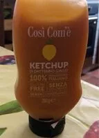 Mängden socker i Ketchup di datterino giallo
