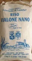 Mängden socker i Riz Vialone Nano
