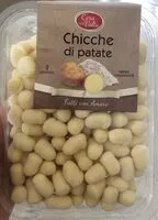 Mängden socker i Chicchi di patate