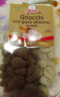 Mängden socker i Gnocchi con grano saraceno integrale
