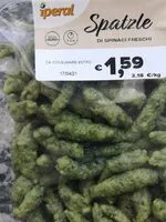 Mängden socker i Spatzle di spinaci freschi