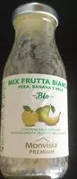 Mängden socker i Mix frutta bianca