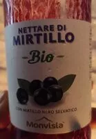 Mängden socker i Nettare di mirtillo bio