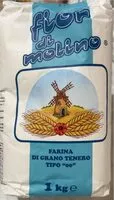 Mängden socker i Farina di grano tenero “00”