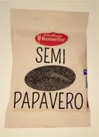 Mängden socker i Semi di Papavero