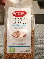 Mängden socker i Orzo soffiato al miele