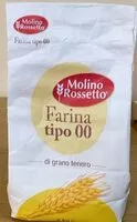 Mängden socker i Farina tipo 00 di grano tenero