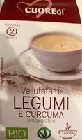 Mängden socker i Legumi e curcuma vellutata