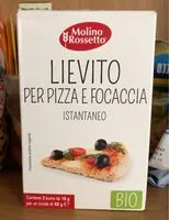 Mängden socker i Lievito per pizza e focaccia