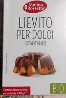Mängden socker i Lievito per Dolci