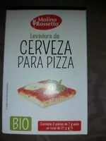Mängden socker i Levadura de cerveza para pizza