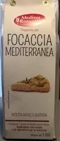 Mängden socker i Focaccia Mediterranea 500gr