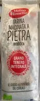 Mängden socker i Farina integrale di grano tenero macinata a pietra biologica