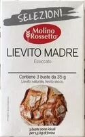 Mängden socker i Lievito madre