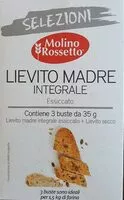 Mängden socker i Lievito madre integrale
