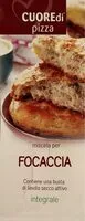 Mängden socker i Miscela per focaccia